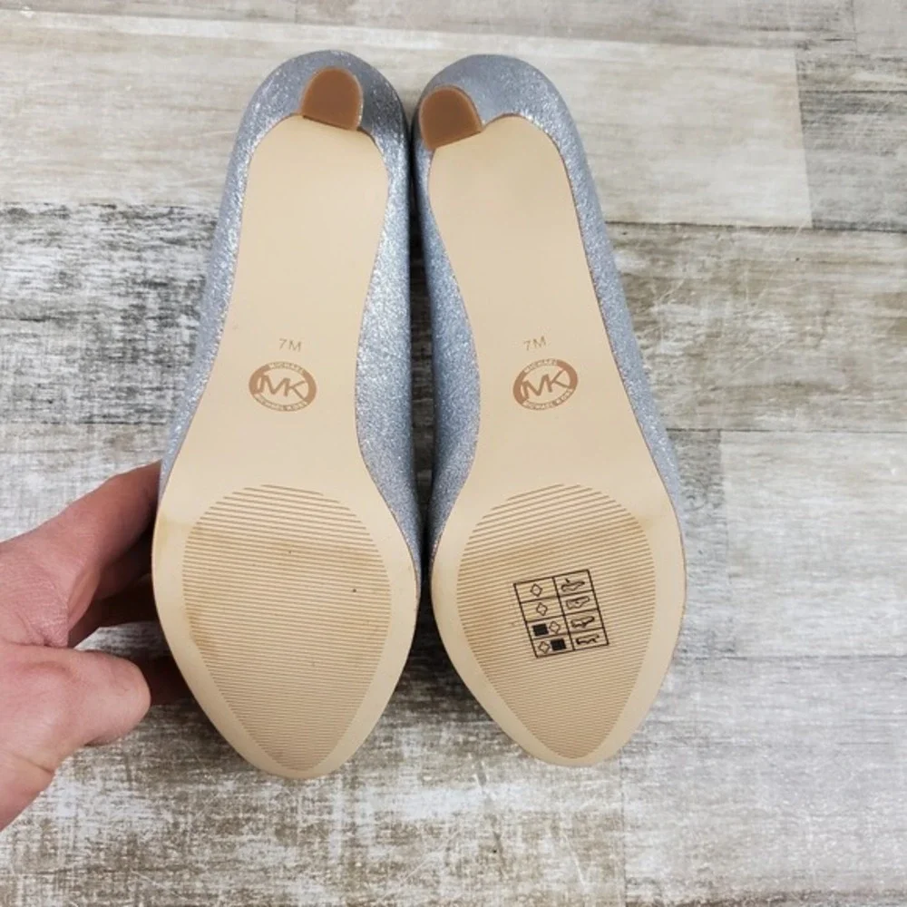 Michael Kors Women's‎ Chantal Platform Pumps Sz 7 Slip On Pump Heels